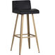 Dani 37.5 inch Onyx Barstool